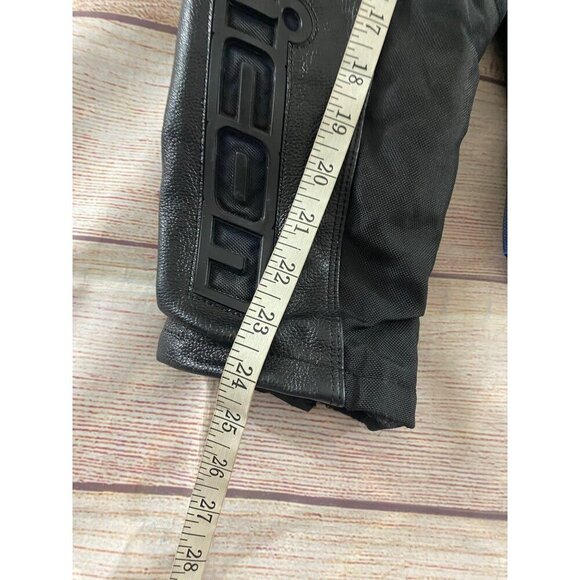 Icon Arc Men's Black & Blue Full Zip Protective Performance Jacket - Large - Picture 8 of 12